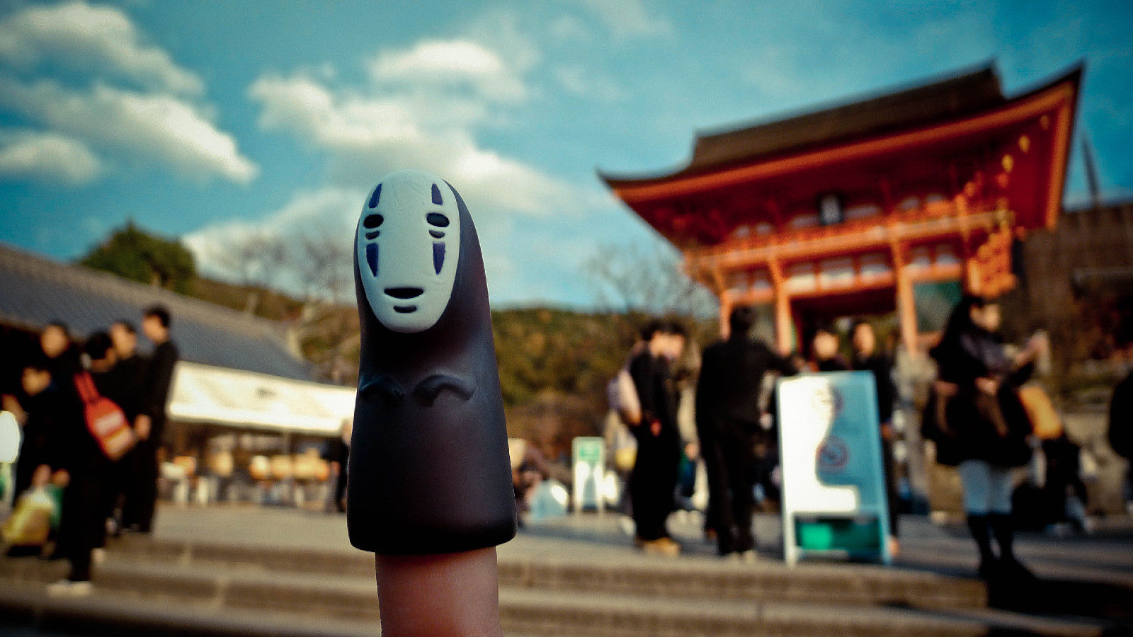 无脸男走错片场啦